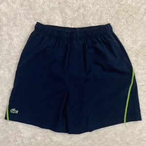 Lacoste Men's SPORTS Sz 4(med) Dark Blue Shorts